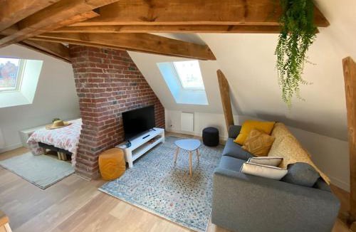 Calais City Center Apartment | Chez Mathilde Studio Calais Nord Citadelle